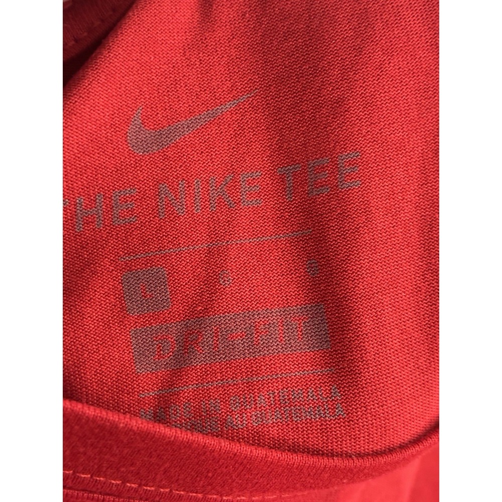 #M140 Men Nike Dri-fit Large Atlanta Braves Shirt MLB - Picture 6 of 7
